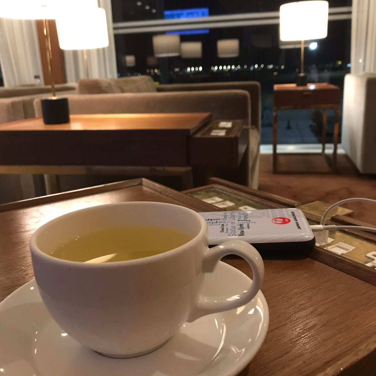 キャセイパシフィック航空のラウンジは、すごかった。